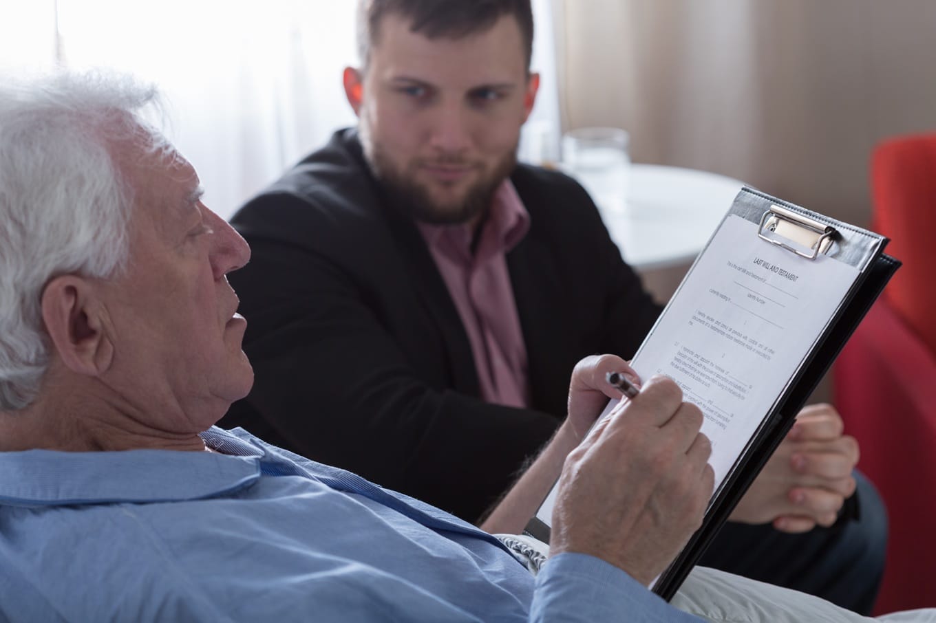 spisywanie testamentu